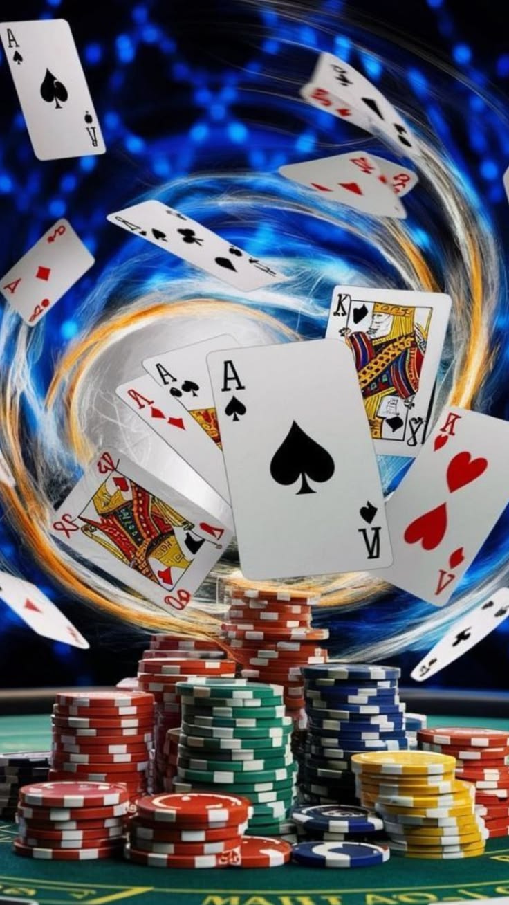 Texas Poker table layout at btv showing dealer button and betting positions